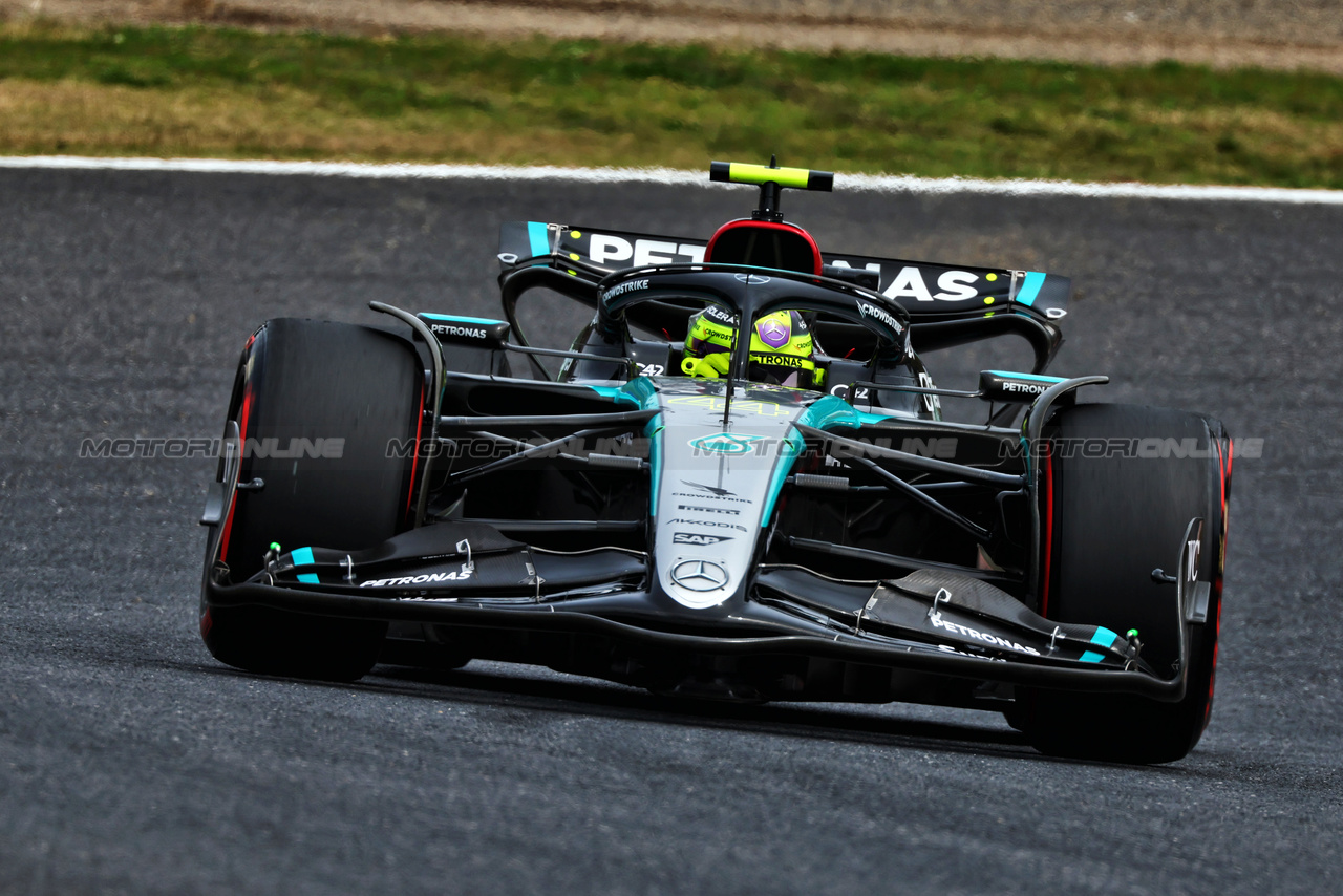 GP GIAPPONE, Lewis Hamilton (GBR) Mercedes AMG F1 W15.

06.04.2024. Formula 1 World Championship, Rd 4, Japanese Grand Prix, Suzuka, Japan, Qualifiche Day.

 - www.xpbimages.com, EMail: requests@xpbimages.com © Copyright: Coates / XPB Images