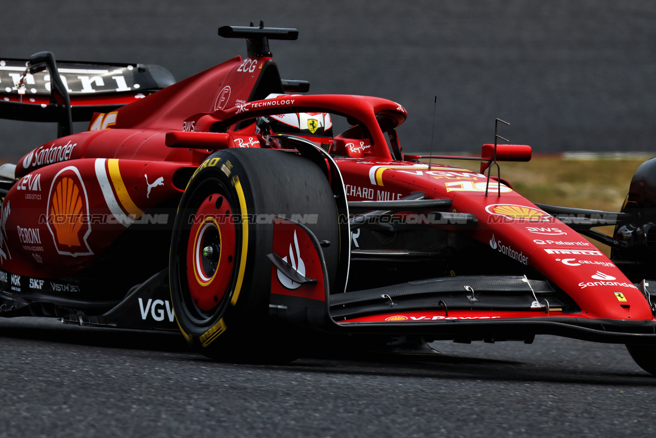 GP GIAPPONE, Charles Leclerc (MON) Ferrari SF-24.

06.04.2024. Formula 1 World Championship, Rd 4, Japanese Grand Prix, Suzuka, Japan, Qualifiche Day.

 - www.xpbimages.com, EMail: requests@xpbimages.com © Copyright: Coates / XPB Images