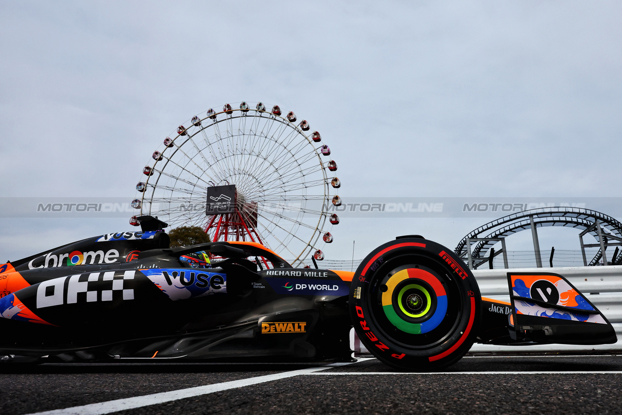 GP GIAPPONE, Oscar Piastri (AUS) McLaren MCL38.

06.04.2024. Formula 1 World Championship, Rd 4, Japanese Grand Prix, Suzuka, Japan, Qualifiche Day.

- www.xpbimages.com, EMail: requests@xpbimages.com © Copyright: Batchelor / XPB Images