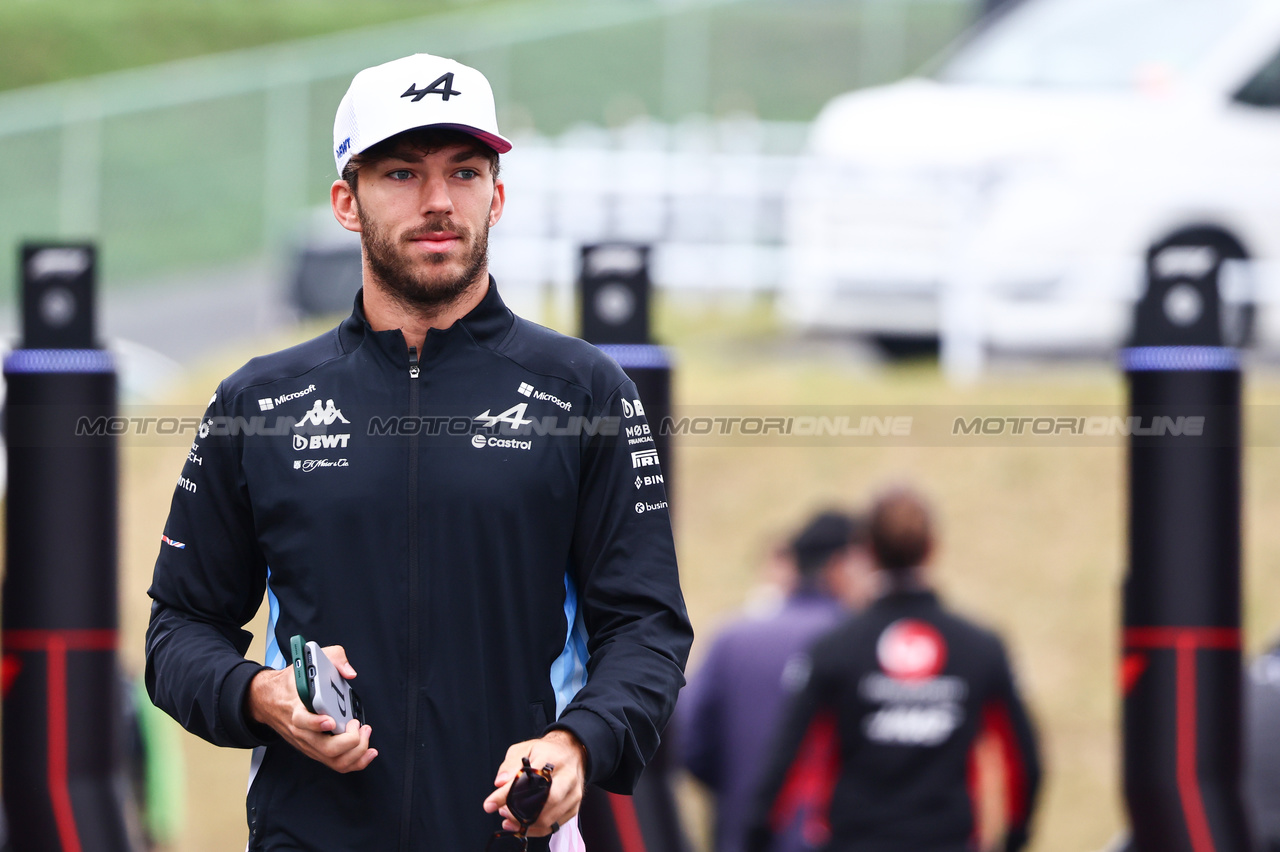 GP GIAPPONE, Pierre Gasly (FRA), Alpine F1 Team 
06.04.2024. Formula 1 World Championship, Rd 4, Japanese Grand Prix, Suzuka, Japan, Qualifiche Day.
- www.xpbimages.com, EMail: requests@xpbimages.com © Copyright: Charniaux / XPB Images