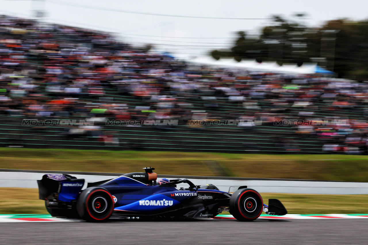 GP GIAPPONE, Alexander Albon (THA) Williams Racing FW46.

06.04.2024. Formula 1 World Championship, Rd 4, Japanese Grand Prix, Suzuka, Japan, Qualifiche Day.

- www.xpbimages.com, EMail: requests@xpbimages.com © Copyright: Charniaux / XPB Images