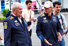 GP GIAPPONE, (L to R): Dr Helmut Marko (AUT) Red Bull Motorsport Consultant with Max Verstappen (NLD) Red Bull Racing.
06.04.2024. Formula 1 World Championship, Rd 4, Japanese Grand Prix, Suzuka, Japan, Qualifiche Day.
 - www.xpbimages.com, EMail: requests@xpbimages.com © Copyright: Coates / XPB Images