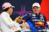 GP GIAPPONE, (L to R): Sergio Perez (MEX) Red Bull Racing e team mate Max Verstappen (NLD) Red Bull Racing in the post qualifying FIA Press Conference.
06.04.2024. Formula 1 World Championship, Rd 4, Japanese Grand Prix, Suzuka, Japan, Qualifiche Day.
- www.xpbimages.com, EMail: requests@xpbimages.com © Copyright: Batchelor / XPB Images