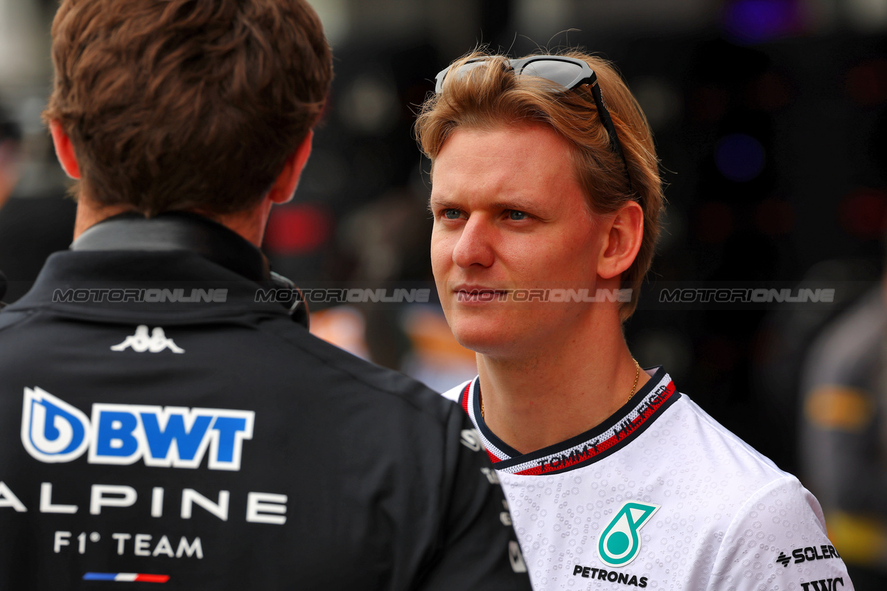GP GIAPPONE, Mick Schumacher (GER) Mercedes AMG F1 Reserve Driver.

05.04.2024. Formula 1 World Championship, Rd 4, Japanese Grand Prix, Suzuka, Japan, Practice Day.

 - www.xpbimages.com, EMail: requests@xpbimages.com © Copyright: Coates / XPB Images