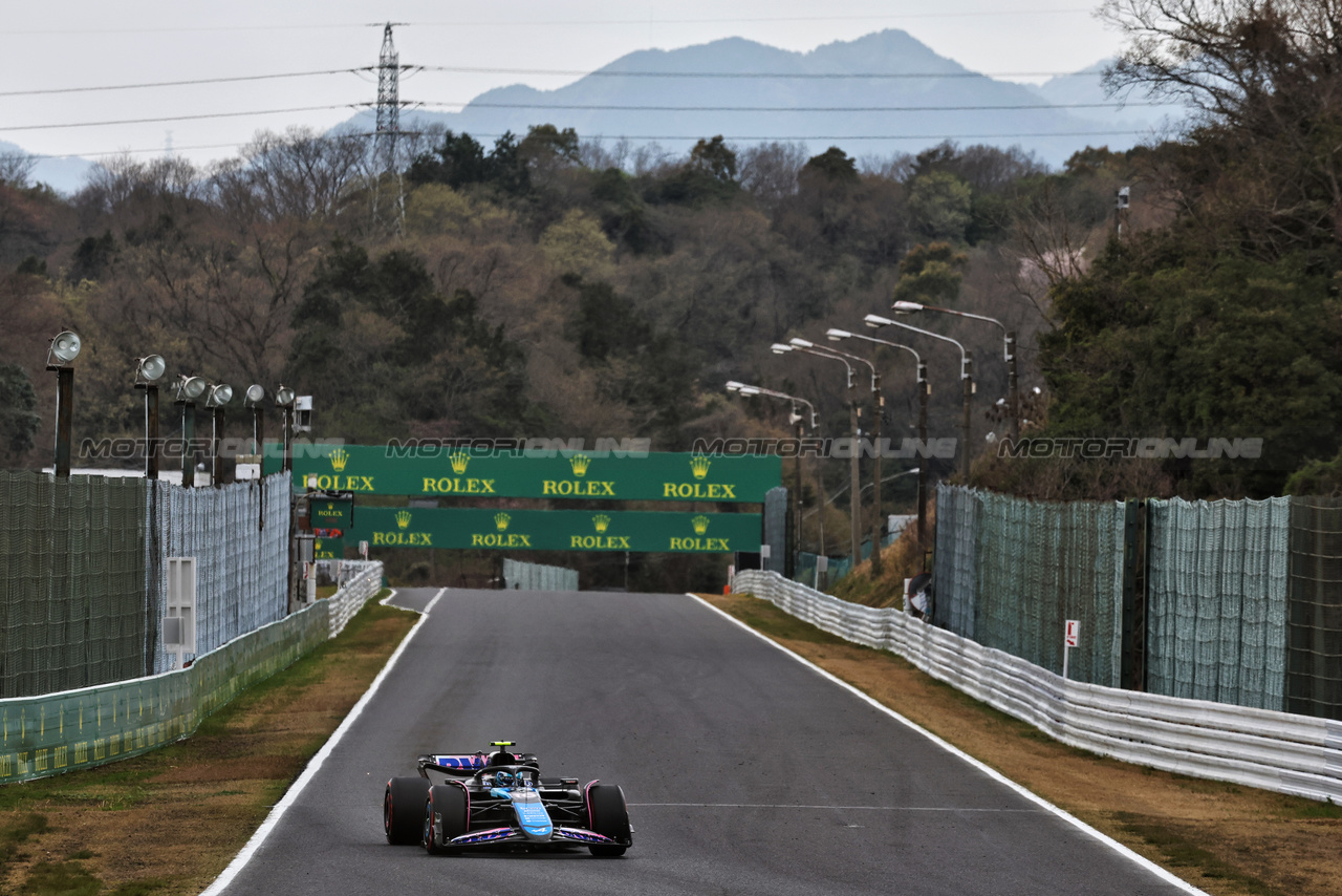 GP GIAPPONE, Pierre Gasly (FRA) Alpine F1 Team A524.

05.04.2024. Formula 1 World Championship, Rd 4, Japanese Grand Prix, Suzuka, Japan, Practice Day.

- www.xpbimages.com, EMail: requests@xpbimages.com © Copyright: Moy / XPB Images