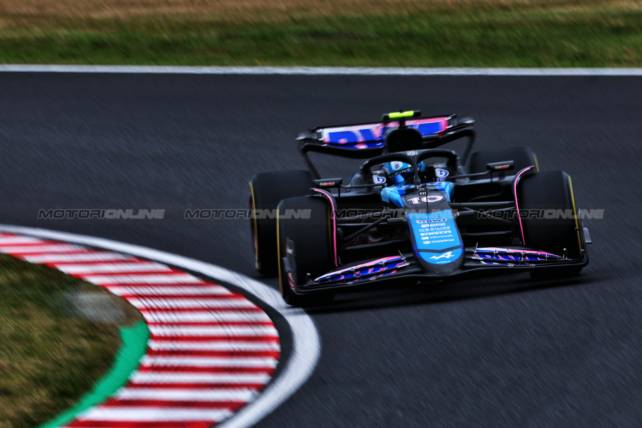 GP GIAPPONE, Pierre Gasly (FRA) Alpine F1 Team A524.

05.04.2024. Formula 1 World Championship, Rd 4, Japanese Grand Prix, Suzuka, Japan, Practice Day.

 - www.xpbimages.com, EMail: requests@xpbimages.com © Copyright: Coates / XPB Images