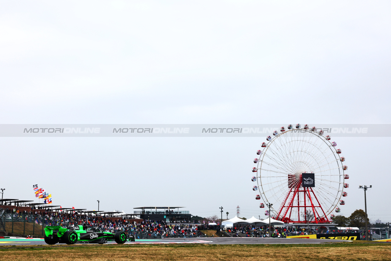 GP GIAPPONE, Valtteri Bottas (FIN) Sauber C44.

05.04.2024. Formula 1 World Championship, Rd 4, Japanese Grand Prix, Suzuka, Japan, Practice Day.

- www.xpbimages.com, EMail: requests@xpbimages.com © Copyright: Charniaux / XPB Images