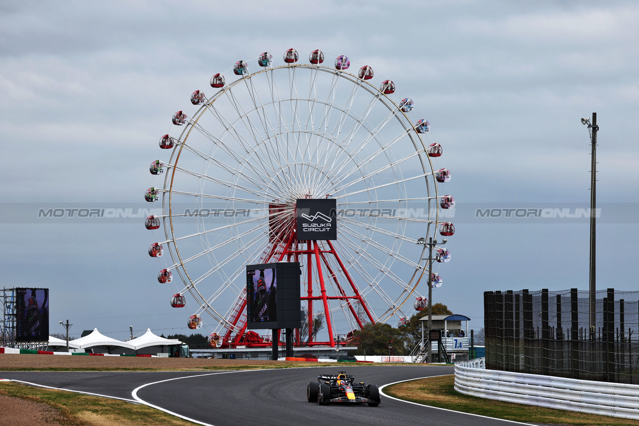 GP GIAPPONE, Max Verstappen (NLD) Red Bull Racing RB20.

05.04.2024. Formula 1 World Championship, Rd 4, Japanese Grand Prix, Suzuka, Japan, Practice Day.

- www.xpbimages.com, EMail: requests@xpbimages.com © Copyright: Moy / XPB Images