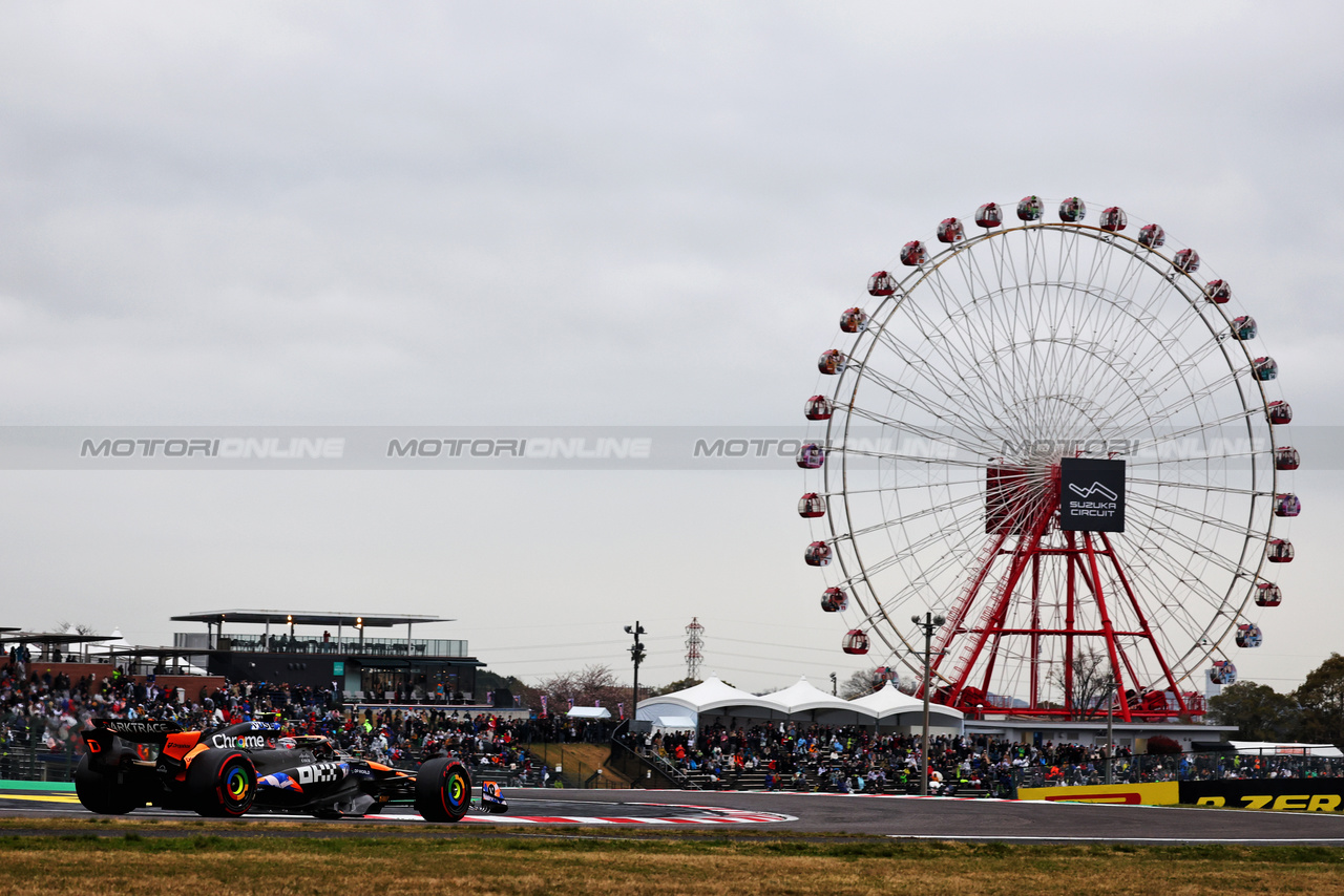 GP GIAPPONE, Lando Norris (GBR) McLaren MCL38.

05.04.2024. Formula 1 World Championship, Rd 4, Japanese Grand Prix, Suzuka, Japan, Practice Day.

- www.xpbimages.com, EMail: requests@xpbimages.com © Copyright: Charniaux / XPB Images