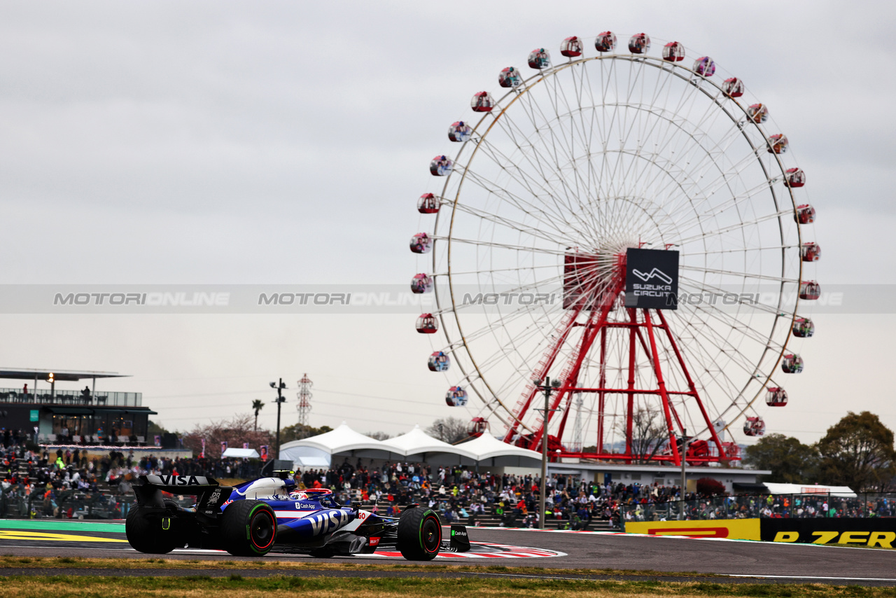 GP GIAPPONE, Yuki Tsunoda (JPN) RB VCARB 01.

05.04.2024. Formula 1 World Championship, Rd 4, Japanese Grand Prix, Suzuka, Japan, Practice Day.

- www.xpbimages.com, EMail: requests@xpbimages.com © Copyright: Charniaux / XPB Images