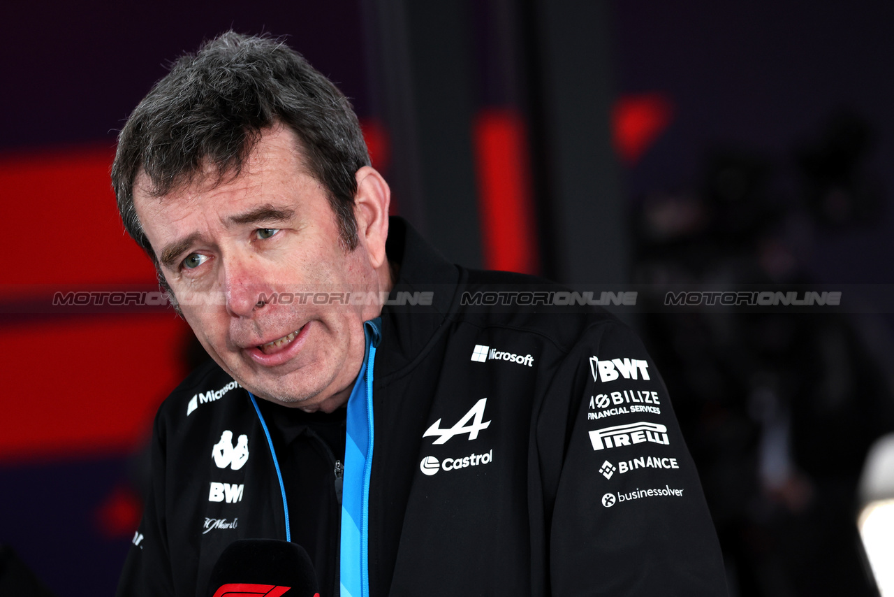 GP GIAPPONE, Bruno Famin (FRA) Alpine Motorsports Vice President e Alpine F1 Team Team Principal.

05.04.2024. Formula 1 World Championship, Rd 4, Japanese Grand Prix, Suzuka, Japan, Practice Day.

- www.xpbimages.com, EMail: requests@xpbimages.com © Copyright: Moy / XPB Images