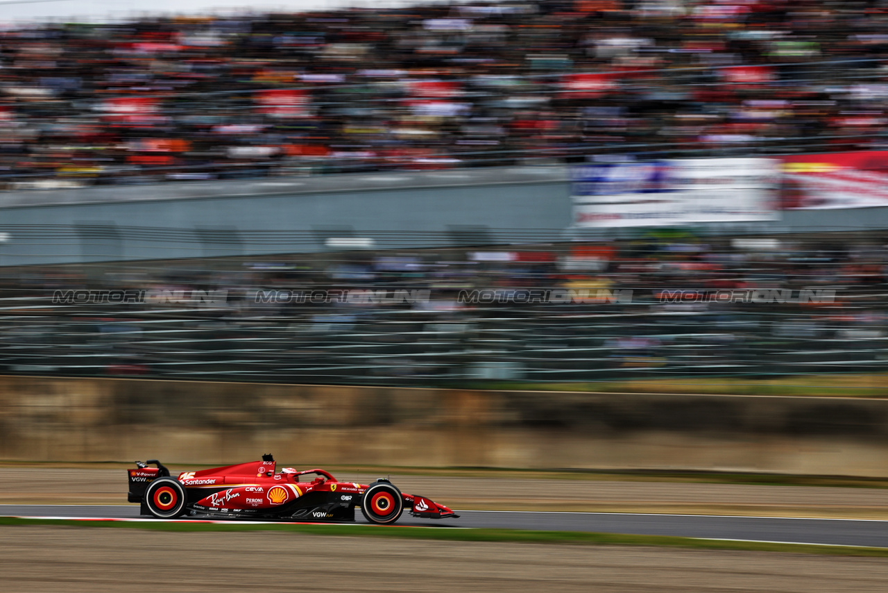 GP GIAPPONE, Charles Leclerc (MON) Ferrari SF-24.

05.04.2024. Formula 1 World Championship, Rd 4, Japanese Grand Prix, Suzuka, Japan, Practice Day.

- www.xpbimages.com, EMail: requests@xpbimages.com © Copyright: Charniaux / XPB Images