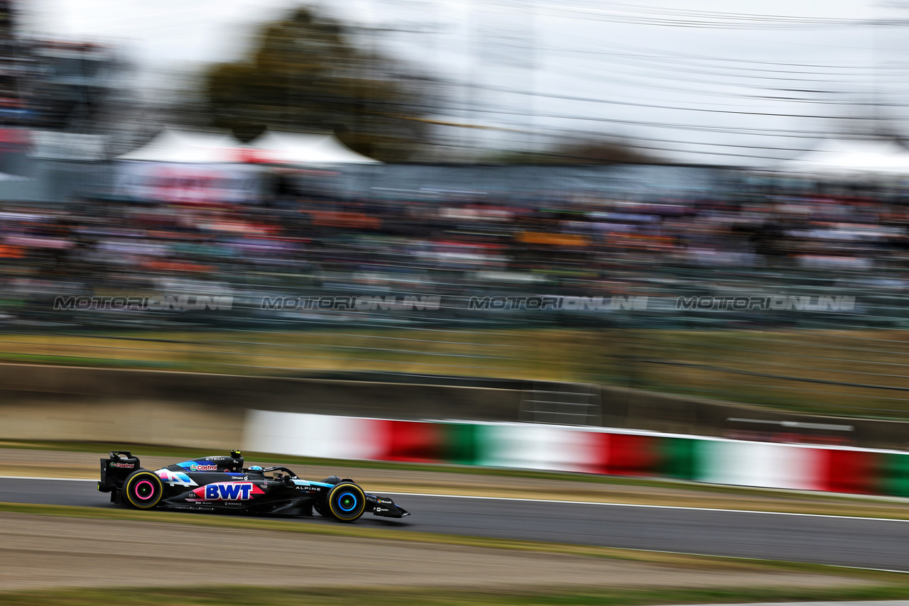 GP GIAPPONE, Pierre Gasly (FRA) Alpine F1 Team A524.

05.04.2024. Formula 1 World Championship, Rd 4, Japanese Grand Prix, Suzuka, Japan, Practice Day.

- www.xpbimages.com, EMail: requests@xpbimages.com © Copyright: Charniaux / XPB Images