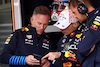 GP GIAPPONE, (L to R): Christian Horner (GBR) Red Bull Racing Team Principal with Max Verstappen (NLD) Red Bull Racing.
05.04.2024. Formula 1 World Championship, Rd 4, Japanese Grand Prix, Suzuka, Japan, Practice Day.
- www.xpbimages.com, EMail: requests@xpbimages.com © Copyright: Batchelor / XPB Images