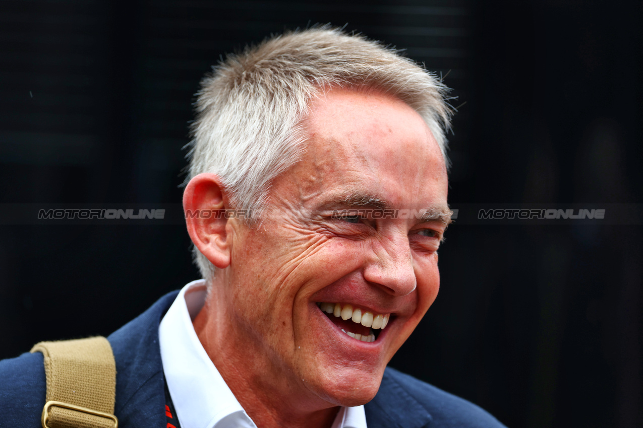 GP GRAN BRETAGNA, Martin Whitmarsh (GBR).

07.07.2024. Formula 1 World Championship, Rd 12, British Grand Prix, Silverstone, England, Gara Day.

 - www.xpbimages.com, EMail: requests@xpbimages.com © Copyright: Coates / XPB Images