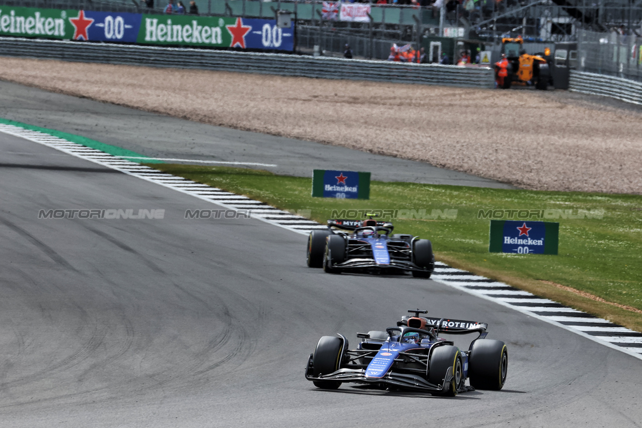 GP GRAN BRETAGNA, Alexander Albon (THA) Williams Racing FW46.

07.07.2024. Formula 1 World Championship, Rd 12, British Grand Prix, Silverstone, England, Gara Day.

 - www.xpbimages.com, EMail: requests@xpbimages.com © Copyright: Davenport / XPB Images