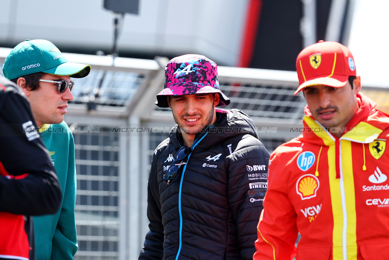 GP GRAN BRETAGNA, Esteban Ocon (FRA) Alpine F1 Team on the drivers' parade.

07.07.2024. Formula 1 World Championship, Rd 12, British Grand Prix, Silverstone, England, Gara Day.

- www.xpbimages.com, EMail: requests@xpbimages.com © Copyright: Batchelor / XPB Images