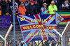 GP GRAN BRETAGNA, Circuit Atmosfera - flag for Lewis Hamilton (GBR) Mercedes AMG F1.

07.07.2024. Formula 1 World Championship, Rd 12, British Grand Prix, Silverstone, England, Gara Day.

- www.xpbimages.com, EMail: requests@xpbimages.com © Copyright: Rew / XPB Images