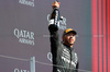 GP GRAN BRETAGNA, Gara winner Lewis Hamilton (GBR) Mercedes AMG F1 celebrates on the podium.

07.07.2024. Formula 1 World Championship, Rd 12, British Grand Prix, Silverstone, England, Gara Day.

 - www.xpbimages.com, EMail: requests@xpbimages.com © Copyright: Davenport / XPB Images