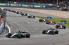 GP GRAN BRETAGNA, George Russell (GBR) Mercedes AMG F1 W15 davanti a at the partenza of the race.

07.07.2024. Formula 1 World Championship, Rd 12, British Grand Prix, Silverstone, England, Gara Day.

 - www.xpbimages.com, EMail: requests@xpbimages.com © Copyright: Davenport / XPB Images