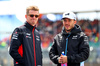 GP GRAN BRETAGNA, (L to R): Nico Hulkenberg (GER) Haas F1 Team e Pierre Gasly (FRA) Alpine F1 Team on the drivers' parade.

07.07.2024. Formula 1 World Championship, Rd 12, British Grand Prix, Silverstone, England, Gara Day.

- www.xpbimages.com, EMail: requests@xpbimages.com © Copyright: Batchelor / XPB Images