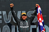 GP GRAN BRETAGNA, Gara winner Lewis Hamilton (GBR) Mercedes AMG F1 celebrates on the podium.

07.07.2024. Formula 1 World Championship, Rd 12, British Grand Prix, Silverstone, England, Gara Day.

 - www.xpbimages.com, EMail: requests@xpbimages.com © Copyright: Coates / XPB Images