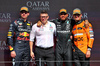 GP GRAN BRETAGNA, The podium (L to R): Max Verstappen (NLD) Red Bull Racing, second; Peter Bonnington (GBR) Mercedes AMG F1 Gara Engineer; Lewis Hamilton (GBR) Mercedes AMG F1, vincitore; Lando Norris (GBR) McLaren, third.

07.07.2024. Formula 1 World Championship, Rd 12, British Grand Prix, Silverstone, England, Gara Day.

 - www.xpbimages.com, EMail: requests@xpbimages.com © Copyright: Coates / XPB Images