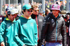 GP GRAN BRETAGNA, Lance Stroll (CDN) Aston Martin F1 Team e Esteban Ocon (FRA) Alpine F1 Team on the drivers' parade.

07.07.2024. Formula 1 World Championship, Rd 12, British Grand Prix, Silverstone, England, Gara Day.

- www.xpbimages.com, EMail: requests@xpbimages.com © Copyright: Batchelor / XPB Images