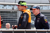 GP GRAN BRETAGNA, Lando Norris (GBR) McLaren e Max Verstappen (NLD) Red Bull Racing on the drivers' parade.

07.07.2024. Formula 1 World Championship, Rd 12, British Grand Prix, Silverstone, England, Gara Day.

 - www.xpbimages.com, EMail: requests@xpbimages.com © Copyright: Davenport / XPB Images