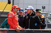 GP GRAN BRETAGNA, (L to R): Carlos Sainz Jr (ESP) Ferrari e Pierre Gasly (FRA) Alpine F1 Team on the drivers' parade.

07.07.2024. Formula 1 World Championship, Rd 12, British Grand Prix, Silverstone, England, Gara Day.

 - www.xpbimages.com, EMail: requests@xpbimages.com © Copyright: Davenport / XPB Images