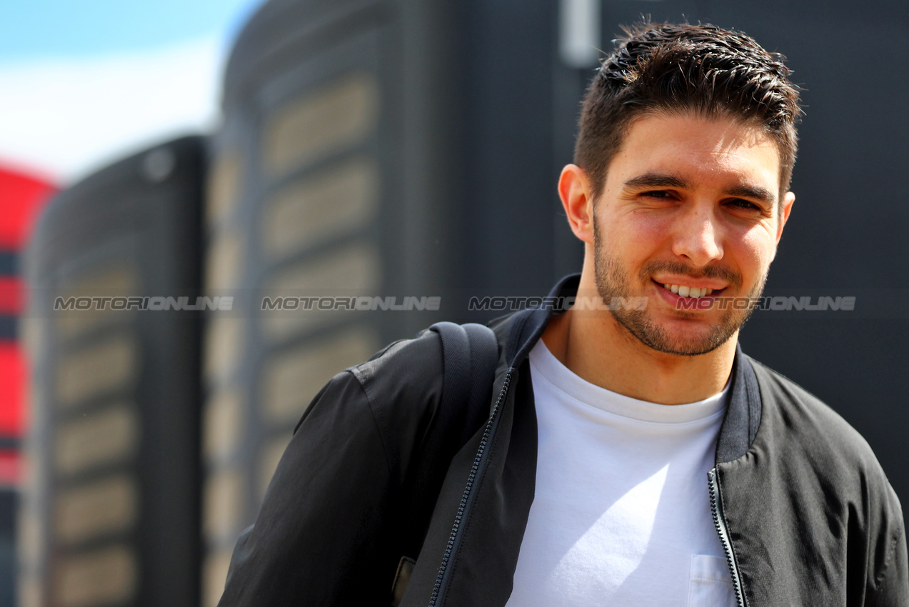 GP GRAN BRETAGNA, Esteban Ocon (FRA) Alpine F1 Team.

04.07.2024. Formula 1 World Championship, Rd 12, British Grand Prix, Silverstone, England, Preparation Day.

- www.xpbimages.com, EMail: requests@xpbimages.com © Copyright: Batchelor / XPB Images
