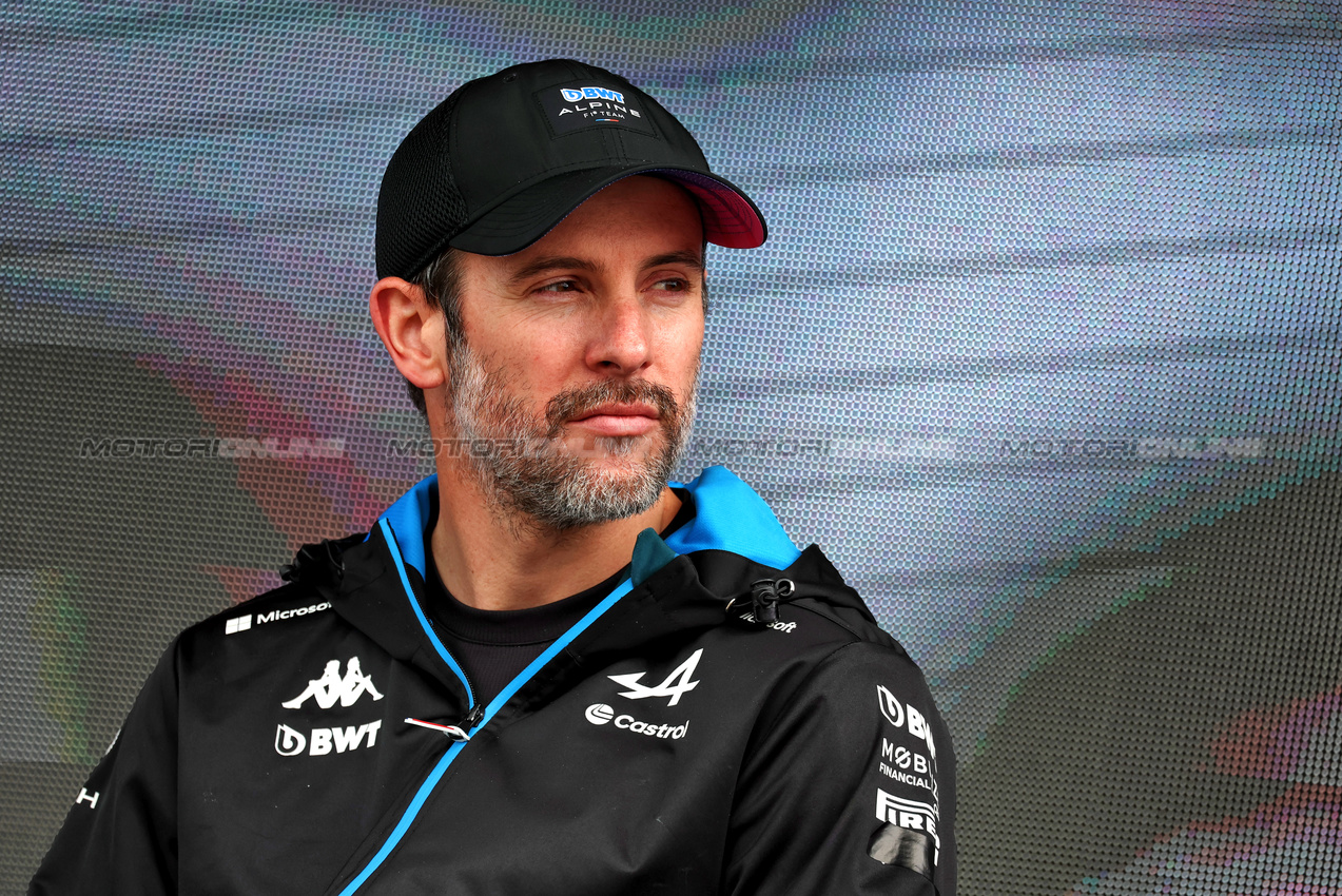 GP GRAN BRETAGNA, John Howard (GBR) Alpine F1 Team Gara Engineer.

04.07.2024. Formula 1 World Championship, Rd 12, British Grand Prix, Silverstone, England, Preparation Day.

- www.xpbimages.com, EMail: requests@xpbimages.com © Copyright: Moy / XPB Images