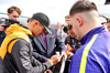 GP GRAN BRETAGNA, (L to R): Lando Norris (GBR) McLaren with John McDonald (GBR) Darts MC e Luke Littler (GBR) Darts Player.

04.07.2024. Formula 1 World Championship, Rd 12, British Grand Prix, Silverstone, England, Preparation Day.

- www.xpbimages.com, EMail: requests@xpbimages.com © Copyright: Bearne / XPB Images