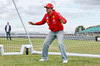 GP GRAN BRETAGNA, Charles Leclerc (MON) Ferrari plays football.

04.07.2024. Formula 1 World Championship, Rd 12, British Grand Prix, Silverstone, England, Preparation Day.

- www.xpbimages.com, EMail: requests@xpbimages.com © Copyright: Moy / XPB Images