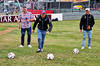 GP GRAN BRETAGNA, Esteban Ocon (FRA) Alpine F1 Team plays football.

04.07.2024. Formula 1 World Championship, Rd 12, British Grand Prix, Silverstone, England, Preparation Day.

- www.xpbimages.com, EMail: requests@xpbimages.com © Copyright: Moy / XPB Images