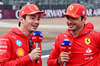 GP GRAN BRETAGNA, (L to R): Charles Leclerc (MON) Ferrari with Carlos Sainz Jr (ESP) Ferrari.

04.07.2024. Formula 1 World Championship, Rd 12, British Grand Prix, Silverstone, England, Preparation Day.

 - www.xpbimages.com, EMail: requests@xpbimages.com © Copyright: Coates / XPB Images