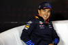 GP GRAN BRETAGNA, Sergio Perez (MEX) Red Bull Racing in the FIA Press Conference.

04.07.2024. Formula 1 World Championship, Rd 12, British Grand Prix, Silverstone, England, Preparation Day.

- www.xpbimages.com, EMail: requests@xpbimages.com © Copyright: Bearne / XPB Images