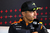 GP GRAN BRETAGNA, Lando Norris (GBR) McLaren in the FIA Press Conference.

04.07.2024. Formula 1 World Championship, Rd 12, British Grand Prix, Silverstone, England, Preparation Day.

- www.xpbimages.com, EMail: requests@xpbimages.com © Copyright: Bearne / XPB Images