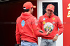 GP GRAN BRETAGNA, (L to R): Charles Leclerc (MON) Ferrari with Carlos Sainz Jr (ESP) Ferrari.

04.07.2024. Formula 1 World Championship, Rd 12, British Grand Prix, Silverstone, England, Preparation Day.

 - www.xpbimages.com, EMail: requests@xpbimages.com © Copyright: Davenport / XPB Images