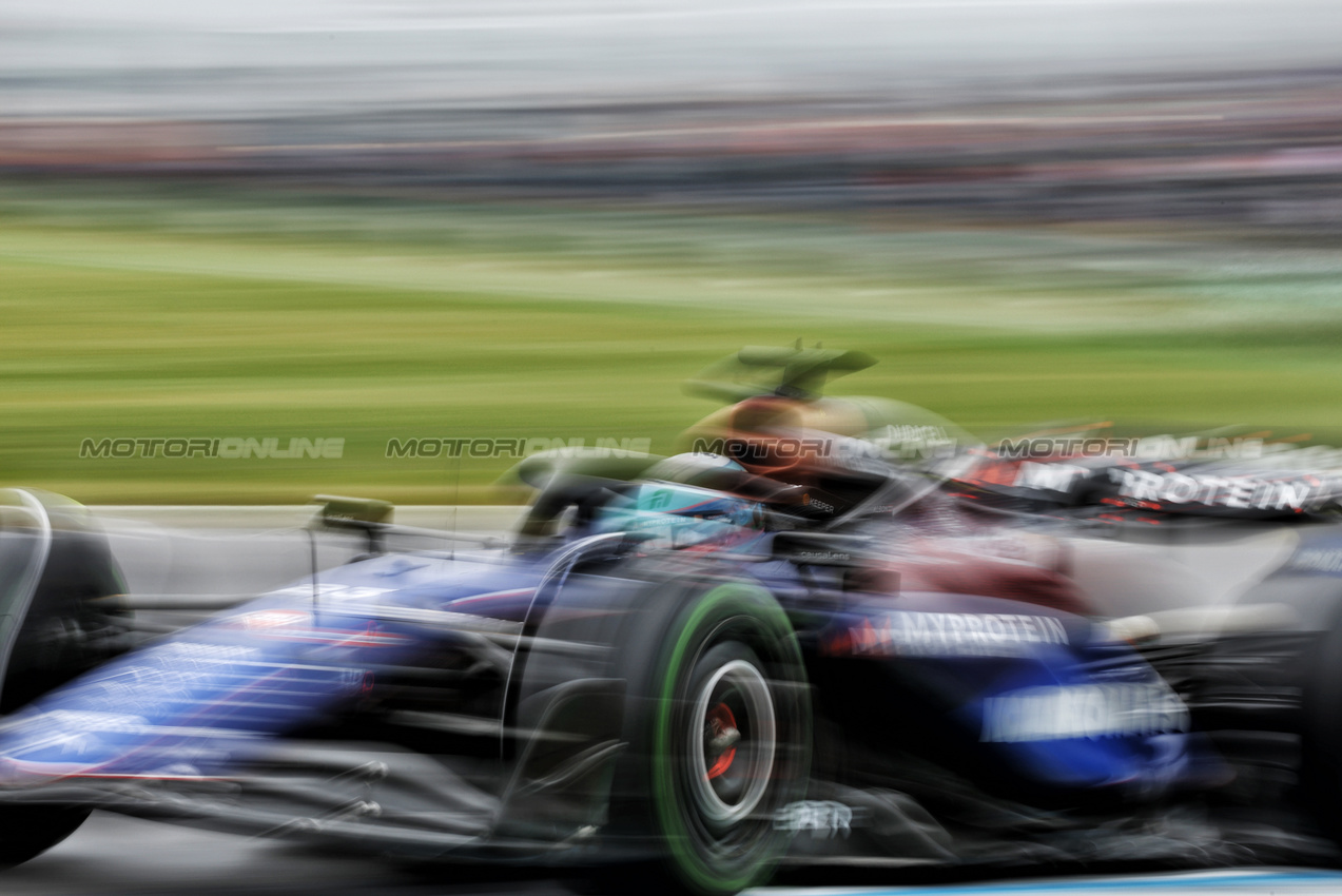 GP GRAN BRETAGNA, Alexander Albon (THA) Williams Racing FW46.

06.07.2024. Formula 1 World Championship, Rd 12, British Grand Prix, Silverstone, England, Qualifiche Day.

- www.xpbimages.com, EMail: requests@xpbimages.com © Copyright: Bearne / XPB Images