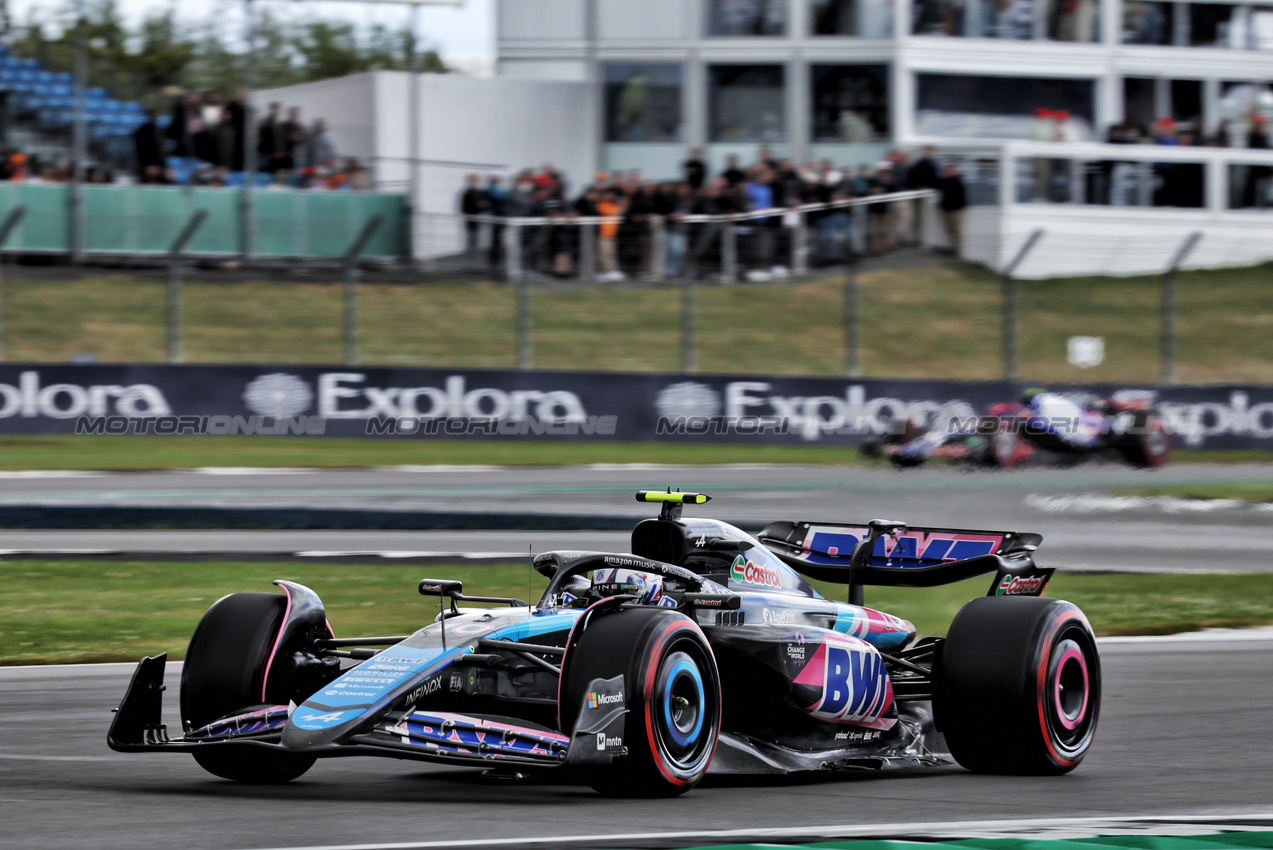 GP GRAN BRETAGNA, Pierre Gasly (FRA) Alpine F1 Team A524.

06.07.2024. Formula 1 World Championship, Rd 12, British Grand Prix, Silverstone, England, Qualifiche Day.

- www.xpbimages.com, EMail: requests@xpbimages.com © Copyright: Bearne / XPB Images