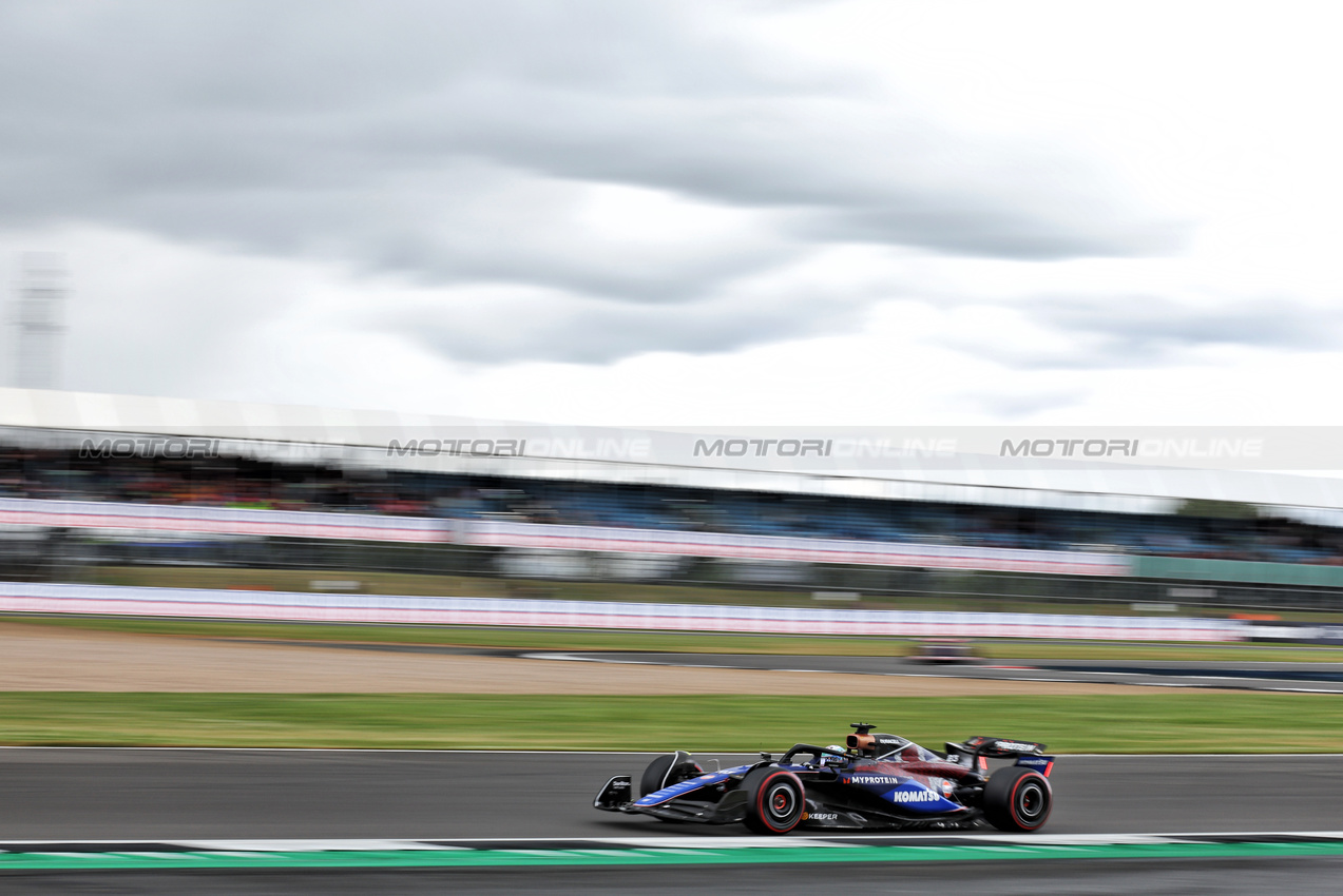 GP GRAN BRETAGNA, Alexander Albon (THA) Williams Racing FW46.

06.07.2024. Formula 1 World Championship, Rd 12, British Grand Prix, Silverstone, England, Qualifiche Day.

- www.xpbimages.com, EMail: requests@xpbimages.com © Copyright: Bearne / XPB Images