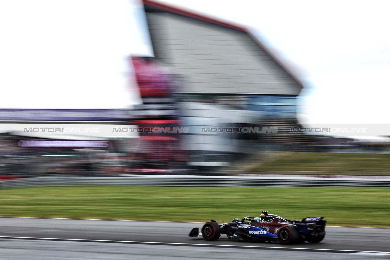 GP GRAN BRETAGNA, Alexander Albon (THA) Williams Racing FW46.

06.07.2024. Formula 1 World Championship, Rd 12, British Grand Prix, Silverstone, England, Qualifiche Day.

- www.xpbimages.com, EMail: requests@xpbimages.com © Copyright: Bearne / XPB Images