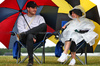 GP GRAN BRETAGNA, Circuit Atmosfera - fans in the rain.

06.07.2024. Formula 1 World Championship, Rd 12, British Grand Prix, Silverstone, England, Qualifiche Day.

 - www.xpbimages.com, EMail: requests@xpbimages.com © Copyright: Coates / XPB Images