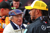 GP GRAN BRETAGNA, (L to R): Lewis Hamilton (GBR) Mercedes AMG F1 with Lewis Hamilton (GBR) Mercedes AMG F1 in qualifying parc ferme.

06.07.2024. Formula 1 World Championship, Rd 12, British Grand Prix, Silverstone, England, Qualifiche Day.

 - www.xpbimages.com, EMail: requests@xpbimages.com © Copyright: Coates / XPB Images