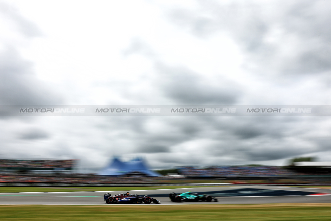 GP GRAN BRETAGNA, Franco Colapinto (ARG) Williams Racing FW46 Academy Driver.

05.07.2024. Formula 1 World Championship, Rd 12, British Grand Prix, Silverstone, England, Practice Day.

- www.xpbimages.com, EMail: requests@xpbimages.com © Copyright: Charniaux / XPB Images