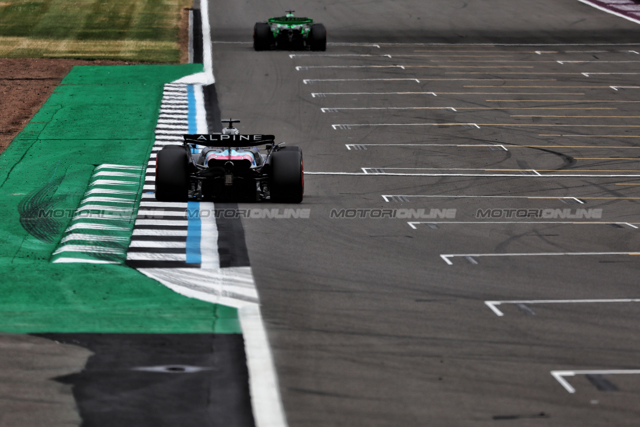 GP GRAN BRETAGNA, Esteban Ocon (FRA) Alpine F1 Team A524.

05.07.2024. Formula 1 World Championship, Rd 12, British Grand Prix, Silverstone, England, Practice Day.

- www.xpbimages.com, EMail: requests@xpbimages.com © Copyright: Moy / XPB Images