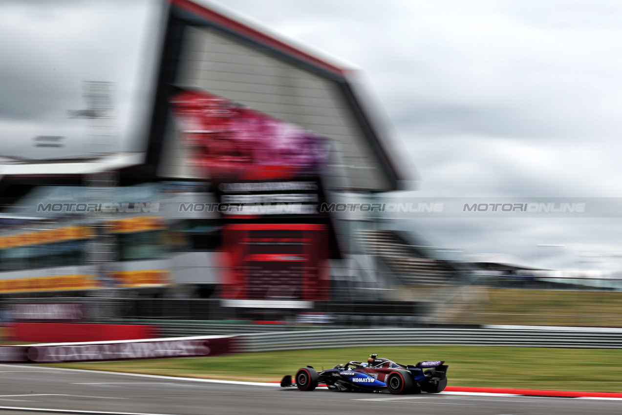 GP GRAN BRETAGNA, Franco Colapinto (ARG) Williams Racing FW46 Academy Driver.

05.07.2024. Formula 1 World Championship, Rd 12, British Grand Prix, Silverstone, England, Practice Day.

- www.xpbimages.com, EMail: requests@xpbimages.com © Copyright: Moy / XPB Images