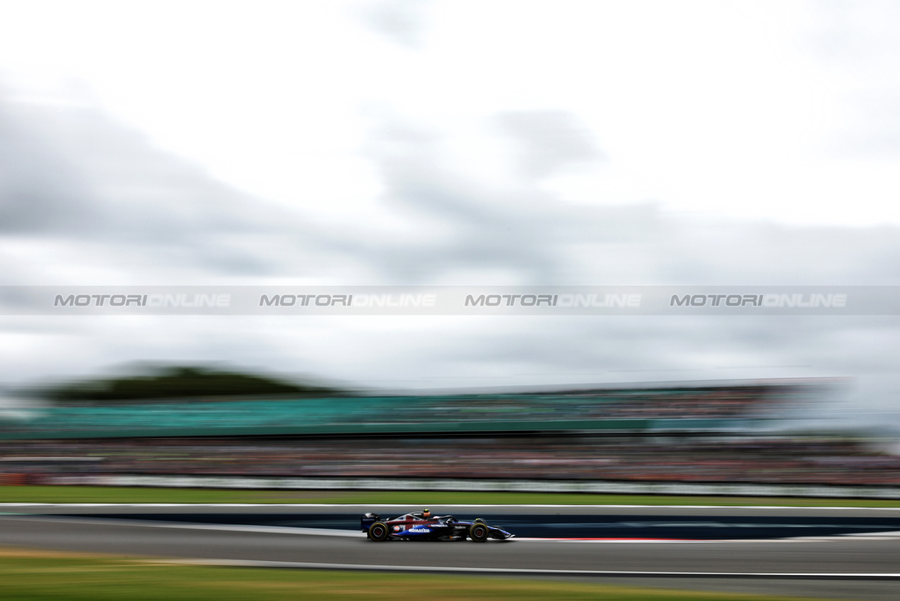 GP GRAN BRETAGNA, Logan Sargeant (USA) Williams Racing FW46.

05.07.2024. Formula 1 World Championship, Rd 12, British Grand Prix, Silverstone, England, Practice Day.

- www.xpbimages.com, EMail: requests@xpbimages.com © Copyright: Charniaux / XPB Images