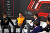 GP GRAN BRETAGNA, (L to R): Toto Wolff (GER) Mercedes AMG F1 Shareholder e Executive Director; Zak Brown (USA) McLaren Executive Director; James Vowles (GBR) Williams Racing Team Principal; e Ayao Komatsu (JPN) Haas F1 Team Principal, in the FIA Press Conference.

05.07.2024. Formula 1 World Championship, Rd 12, British Grand Prix, Silverstone, England, Practice Day.

- www.xpbimages.com, EMail: requests@xpbimages.com © Copyright: Bearne / XPB Images